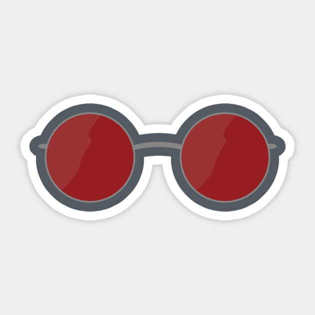 Matt Murdock Glasses Sticker by Galeaettu